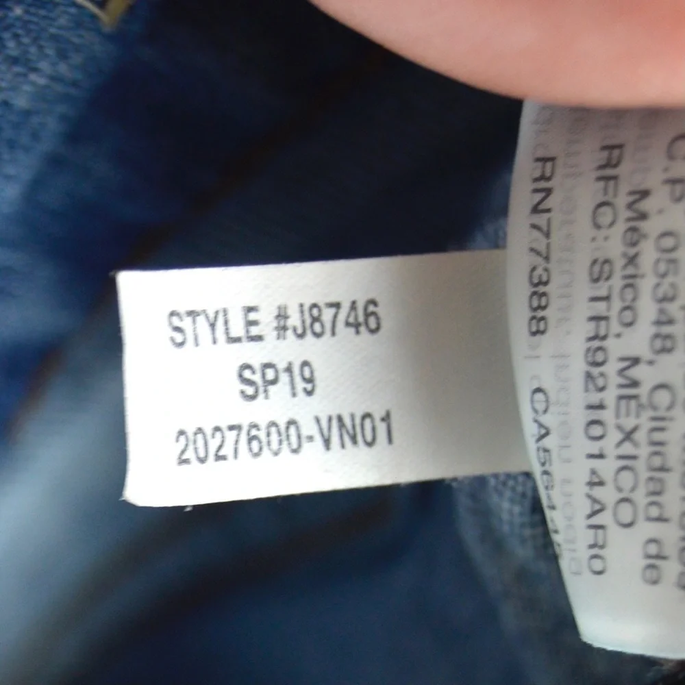 Madewell 9” High‎ Rise Skinny Jeans, Medium Wash - Size 24 Style J8746